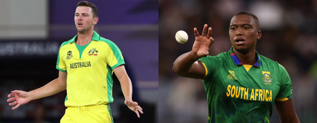 Josh Hazlewood and Lungi Ngidi